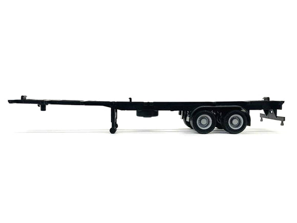 Container Chassis for 2-Axle 40ft Trailer 1/87 (HO) Plastic Model by Promotex