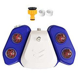 Dog Water Fountain Multifunctional Automatic Pet Water Dispenser Outdoor Step-on Activated Sprinkler for Drinking Shower Fun