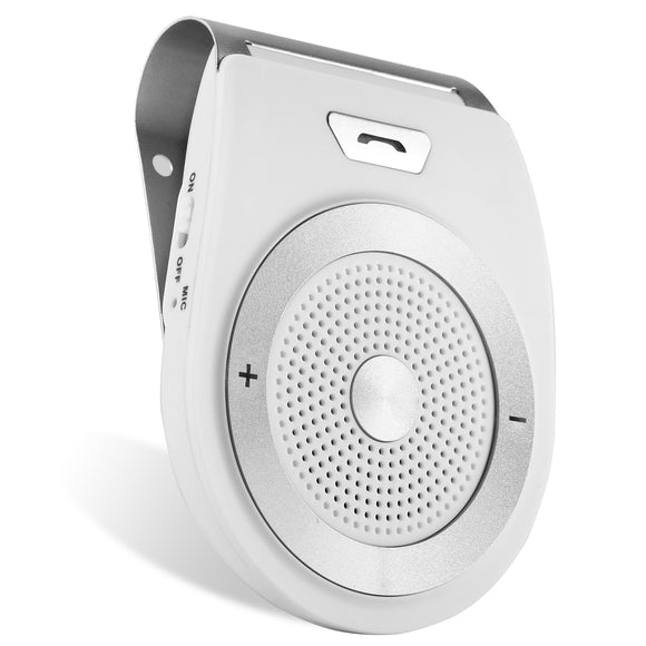 Car Wireless Speakerphone Wireless V4.1 In-Car Speaker Hands-free Calling Music Player Sun Visor Audio Receiver Car Kit