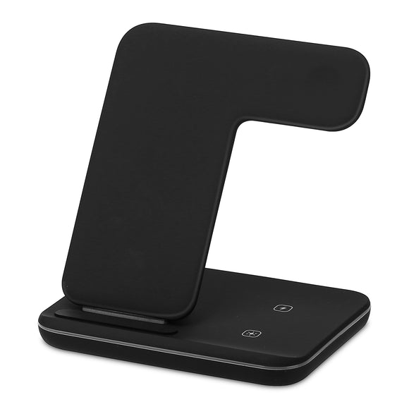 Wireless Charger 3 in 1 Charger Stand 15W Fast Charging Station Dock for iWatch Series 5/4/3/2/1 AirPods iPhone 11/11 Pro/Xs/X Max/XR/X/8/8Plus Samsun