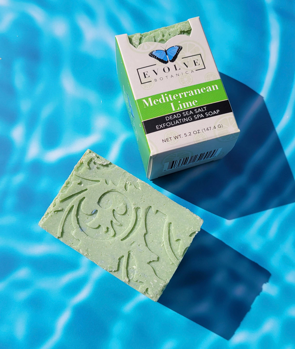 Specialty Soap - Mediterranean lime Salt Bar  Mediterranean lime Salt Bar
