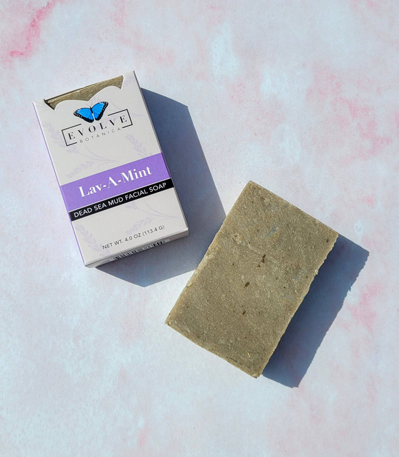 Standard Soap - Lav-A-Mint Dead Sea Mud (Facial Soap)  Lav-A-Mint Dead Sea Mud