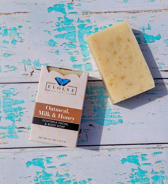 Standard Soap - Oatmeal Milk & Honey (Goatmilk Face Soap)  Oatmeal Milk & Honey