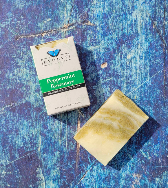 Standard Soap - Peppermint Rosemary  Peppermint Rosemary