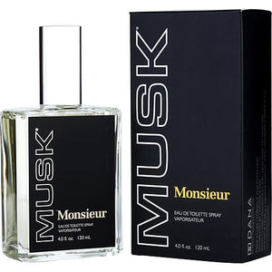 MONSIEUR MUSK EDT SPRAY 4 OZ For MEN