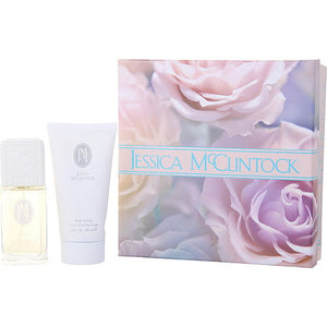 JESSICA MCCLINTOCK EAU DE PARFUM SPRAY 3.4 OZ & BODY LOTION 5 OZ For WOMEN