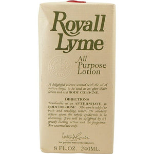 ROYALL LYME AFTERSHAVE LOTION COLOGNE 8 OZ For MEN