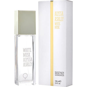 ALYSSA ASHLEY WHITE MUSK EDT SPRAY 3.4 OZ For WOMEN