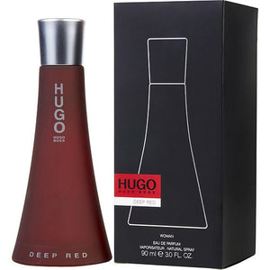 HUGO DEEP RED EAU DE PARFUM SPRAY 3 OZ For WOMEN