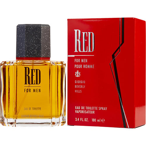 RED EDT SPRAY 3.4 OZ For MEN