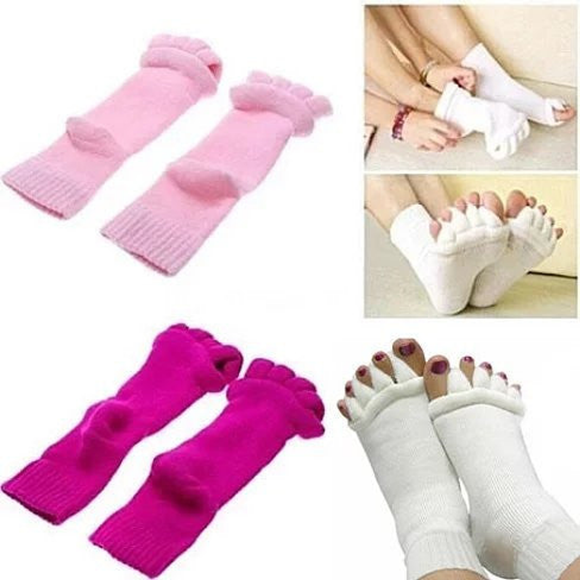 SPAmper Me Therapeutic Socks  Purple