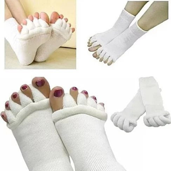 SPAmper Me Therapeutic Socks  White