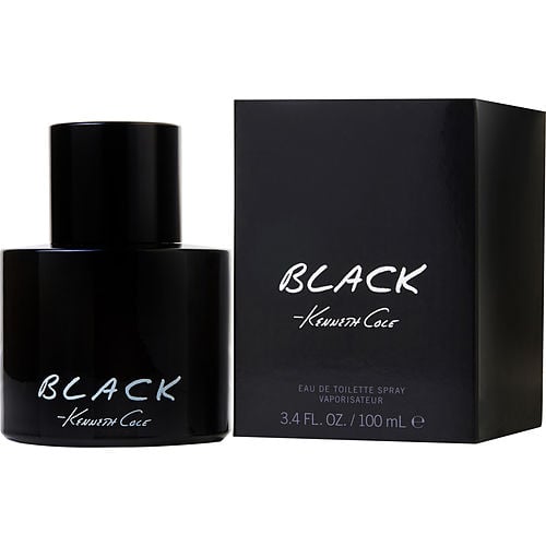 KENNETH COLE BLACK EDT SPRAY 3.4 OZ For MEN