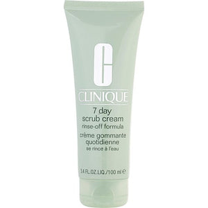 CLINIQUE 7 Day Scrub Cream Rinse Off Formula  --100ml/3.4oz For WOMEN