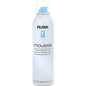 RUSK DESIGN SERIES MOUSSE MAXIMUM VOLUME AND CONTROL FOAM 8.8 OZ For UNISEX