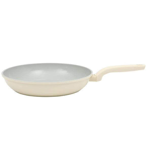 Gibson Home Barnsdall 12 Inch Nonstick Aluminum Frying Pan in Linen