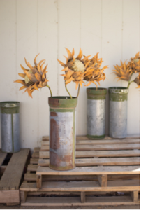 Reclaimed Military Canister  Multi