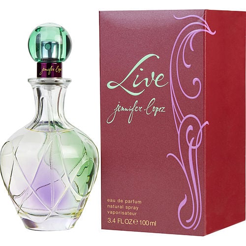 LIVE JENNIFER LOPEZ EAU DE PARFUM SPRAY 3.4 OZ For WOMEN