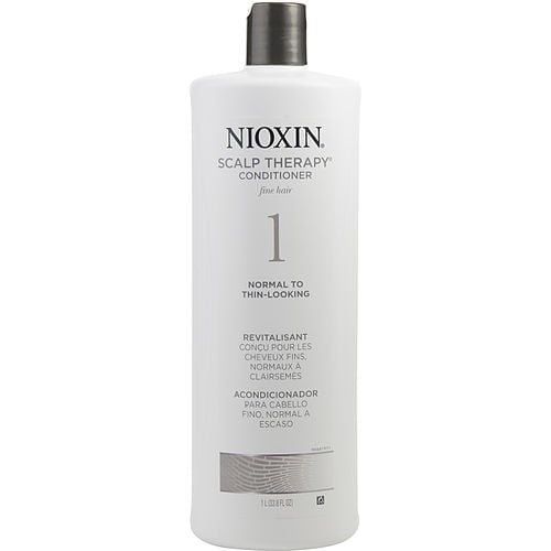 NIOXIN BIONUTRIENT ACTIVES SCALP THERAPY SYSTEM 1 FOR FINE HAIR 33.8 OZ (PACKAGING MAY VARY) For UNISEX