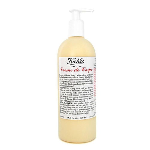 Kiehl's Creme De Corps Body Moisturizer with Pump  --500ml/16.9oz For WOMEN