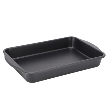13x9 Inch Nonstick Carbon Steel Baking Pan in Matte Black