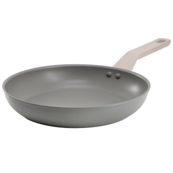 10 Inch Nonstick Aluminum Frying Pan in Matte Grey