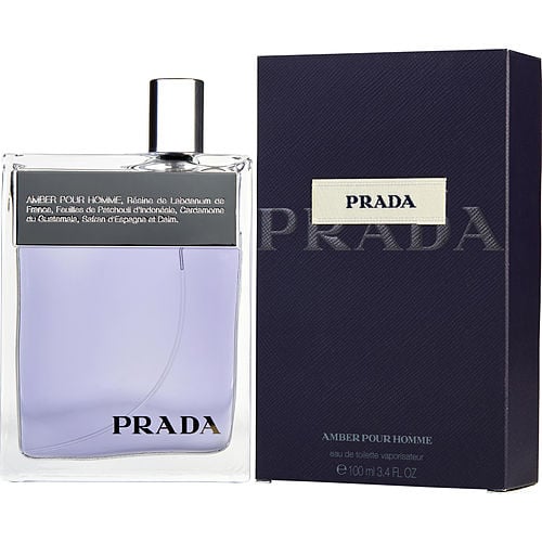 PRADA AMBER EDT SPRAY 3.4 OZ For MEN