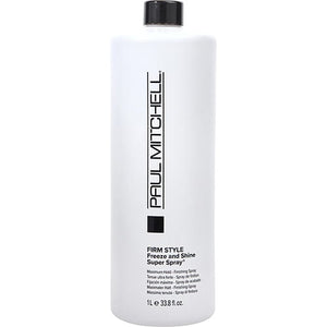 PAUL MITCHELL FIRM STYLE FREEZE AND SHINE SUPER SPRAY MAXIMUM HOLD 33.8 OZ For UNISEX