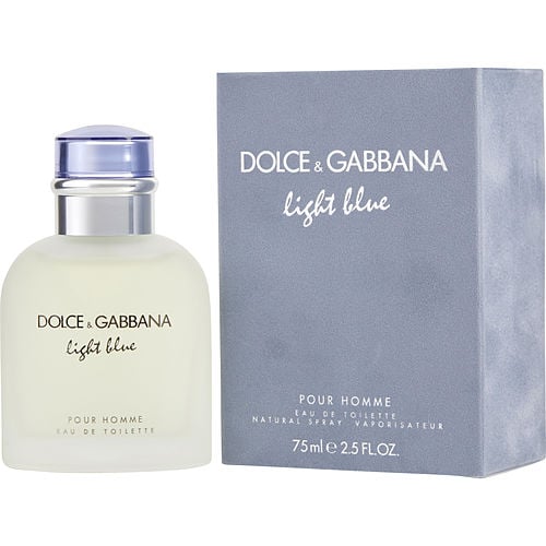 D & G LIGHT BLUE EDT SPRAY 2.5 OZ For MEN