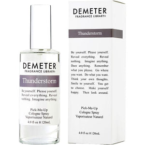 DEMETER THUNDERSTORM COLOGNE SPRAY 4 OZ For UNISEX