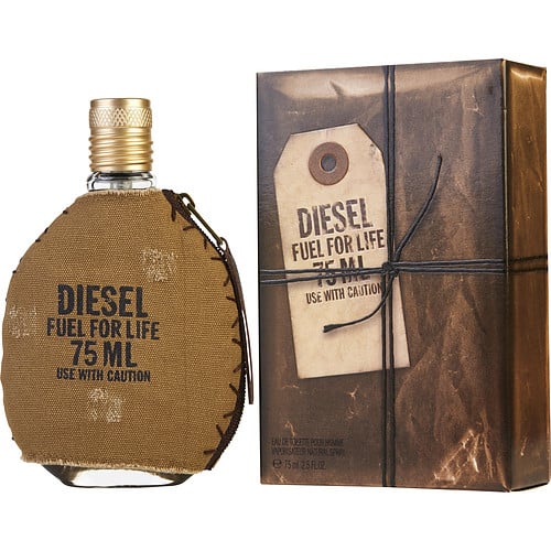 DIESEL FUEL FOR LIFE EDT SPRAY 2.5 OZ For MEN