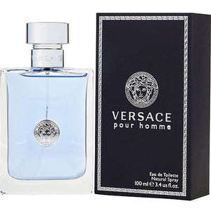 VERSACE POUR HOMME EDT SPRAY 3.4 OZ For MEN