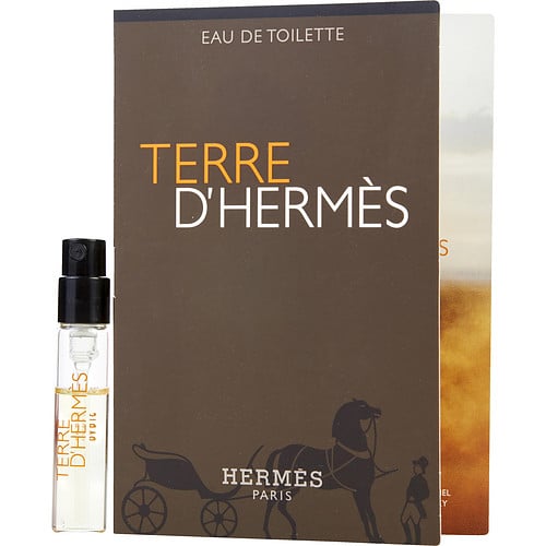 TERRE D'HERMES EDT SPRAY VIAL ON CARD For MEN