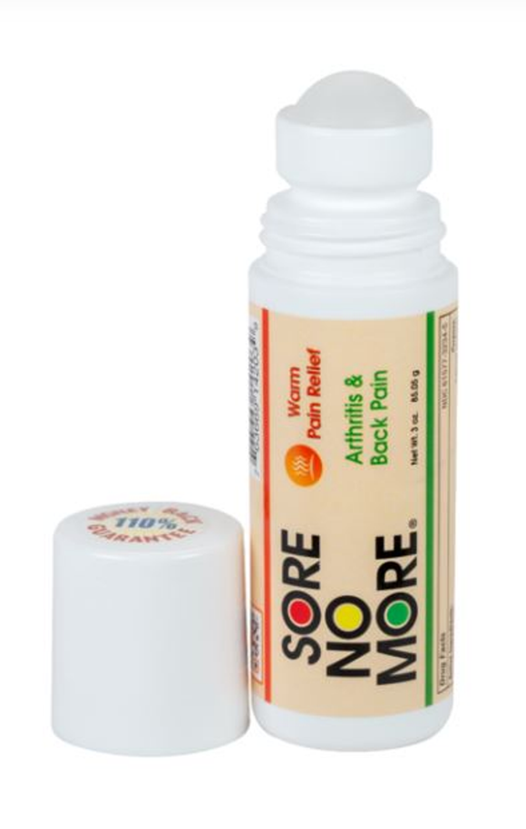 Sore No More Warm Pain Relief 3 oz. Roll-On  3 oz. Roll-On