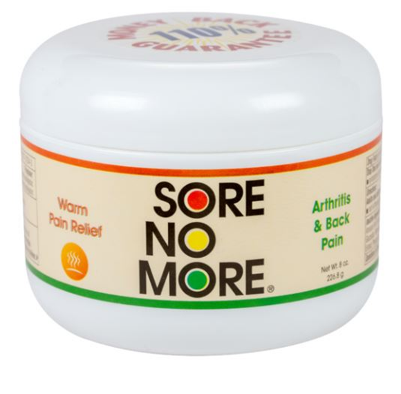 Sore No More Warm Pain Relief  8 oz. Jar 8 oz. Jar