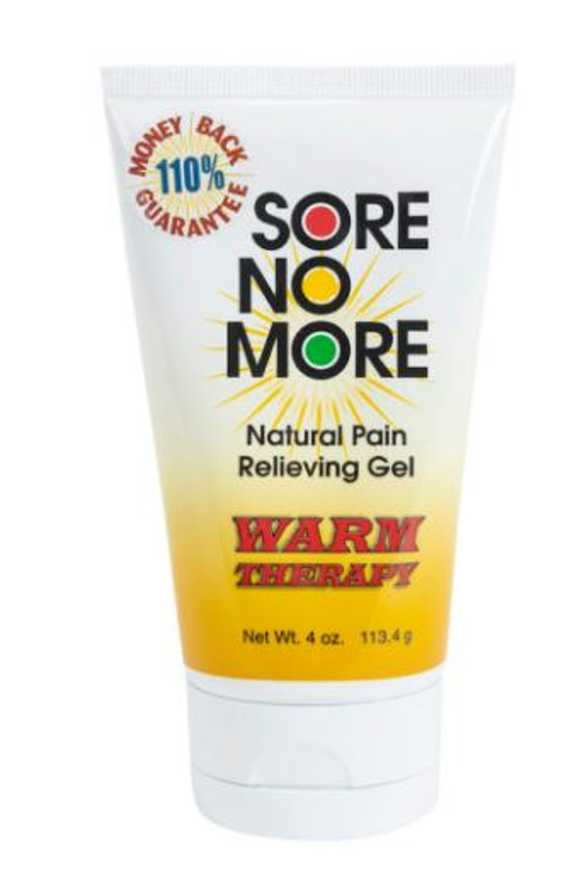 Sore No More Warm Pain Relief 4 oz. Flip-Top Tube 4 oz. Flip-Top Tube