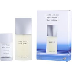 L'EAU D'ISSEYEDT SPRAY 2.5 OZ & ALCOHOL FREE DEODORANT STICK 2.6 OZ