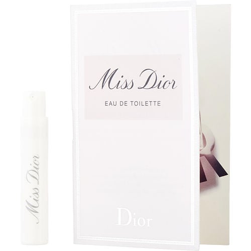 MISS DIOR EDT SPRAY VIAL ON CARD For WOMEN