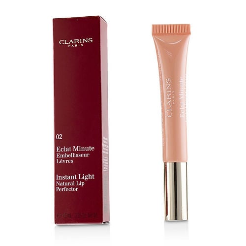 Clarins Natural Lip Perfector - # 02 Apricot Shimmer  --12ml/0.35oz For WOMEN