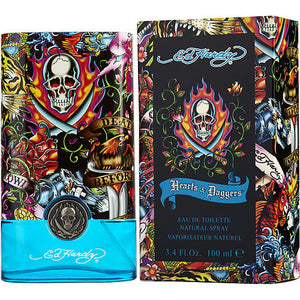 ED HARDY HEARTS & DAGGERS EDT SPRAY 3.4 OZ For MEN