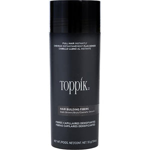 TOPPIK HAIR BUILDING FIBERS DARK BROWN-GIANT 55G/1.94OZ For UNISEX