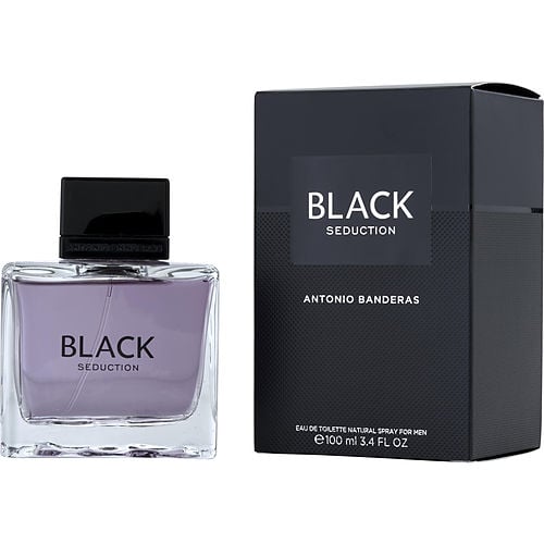 BLACK SEDUCTION EDT SPRAY 3.4 OZ For MEN