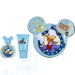 DONALD DUCKEDT SPRAY 1.7 OZ & SHOWER GEL 2.5 OZ IN KEEPSAKE TIN BOX