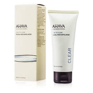 Ahava Time To Clear Facial Mud Exfoliator  --100ml/3.4oz For WOMEN