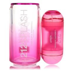 212 Splash Eau De Toilette Spray (Pink) By Carolina Herrera   2 oz Eau De Toilette Spray