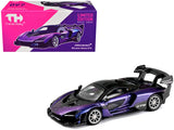 McLaren Senna GTR Midnight Purple Metallic with Black Top "HCFC 2025 Limited Edition" 1/64 Diecast Model