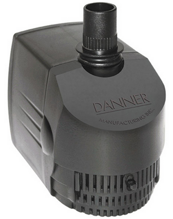 Fountain Pump With Adjustable Flow Control. 6' Power Cord. 400 GPH