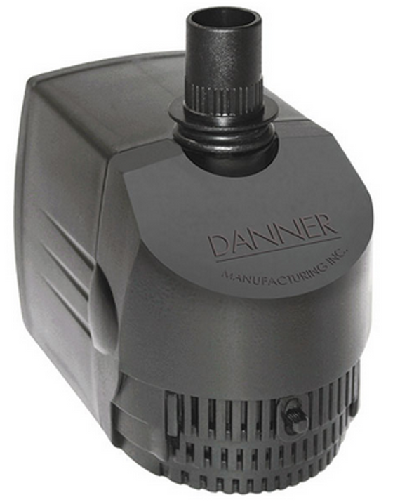 Fountain Pump With Adjustable Flow Control. 15' Power Cord.  400 GPH