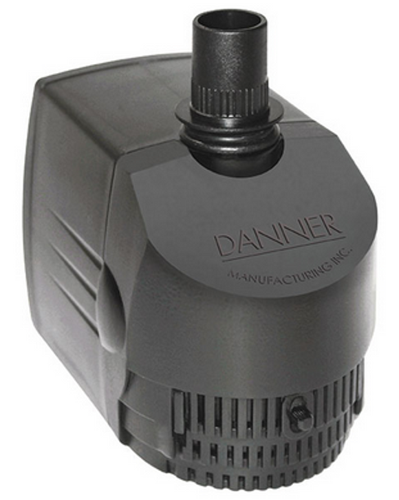 Fountain Pump With Adjustable Flow Control. 6' Power Cord.  725 GPH