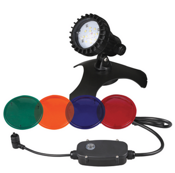 Led Pond Light With Photosensor & Transformer 1 Light